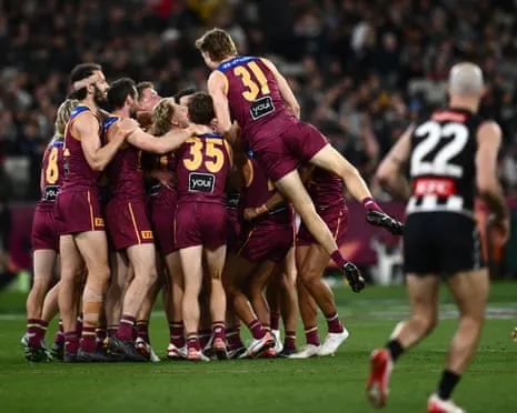 The Lions Overpower The Magpies to Earn Grand Final Showdown Against Geelong
